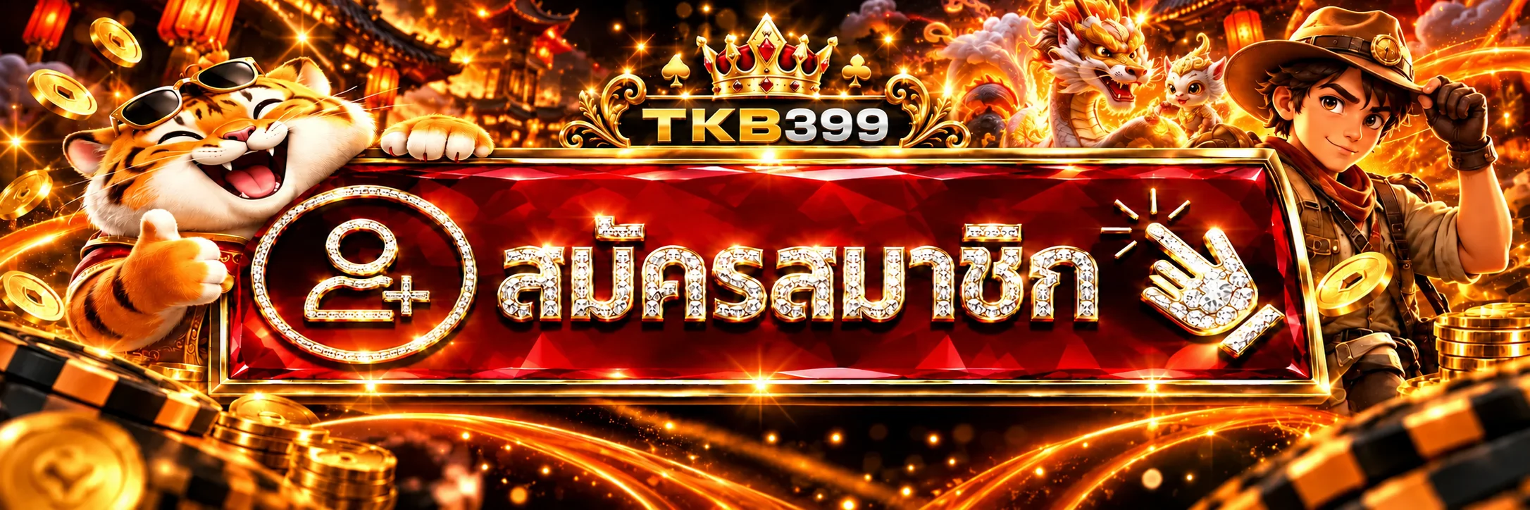 หน้าสมัครและเข้าสู่ระบบ TKB399 บนเว็บหลัก